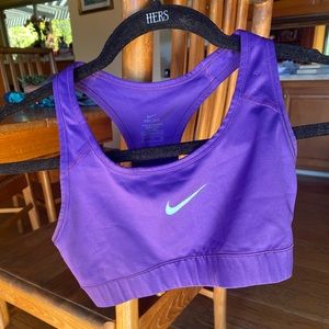 Purple Nike Sports Bra